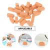 Angoily 30 Pieces Mini Red Wall Bricks Model Miniature Bricks