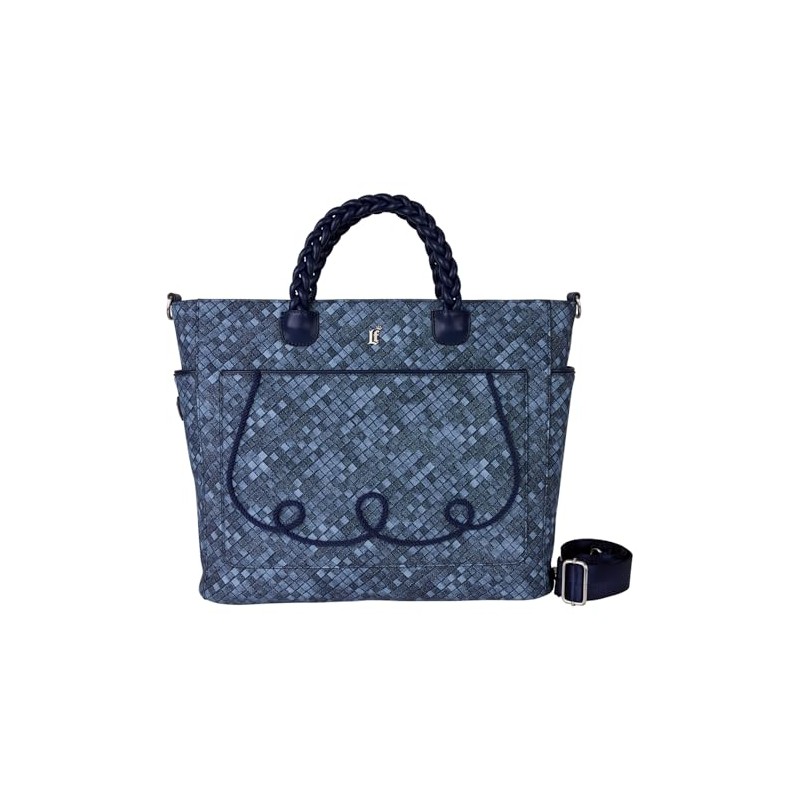 Loungefly Denim Convertible Tote Bag