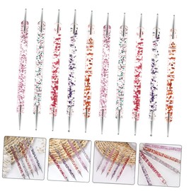 BIUDECO Manicure Diy Painting Pen Set Packs Nail Art Painting Tool Non-toxic Material