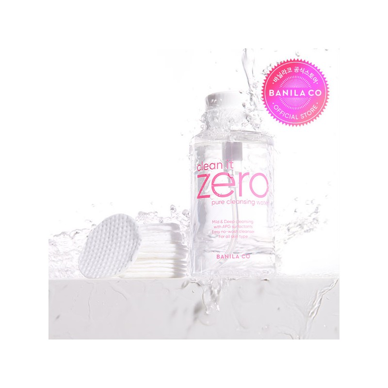 Banila Co. (현대Hmall)바닐라코 클린잇제로 퓨어 클랜징워터 310ml (Vanilla Co) Clean