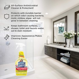 Invisible Shield Multi Surface Cleaner, Deodorizer with Hydrogen Peroxide- 32 fl. oz. (Great for ALL Surfaces) by UNELKO- Clean-X (3)
