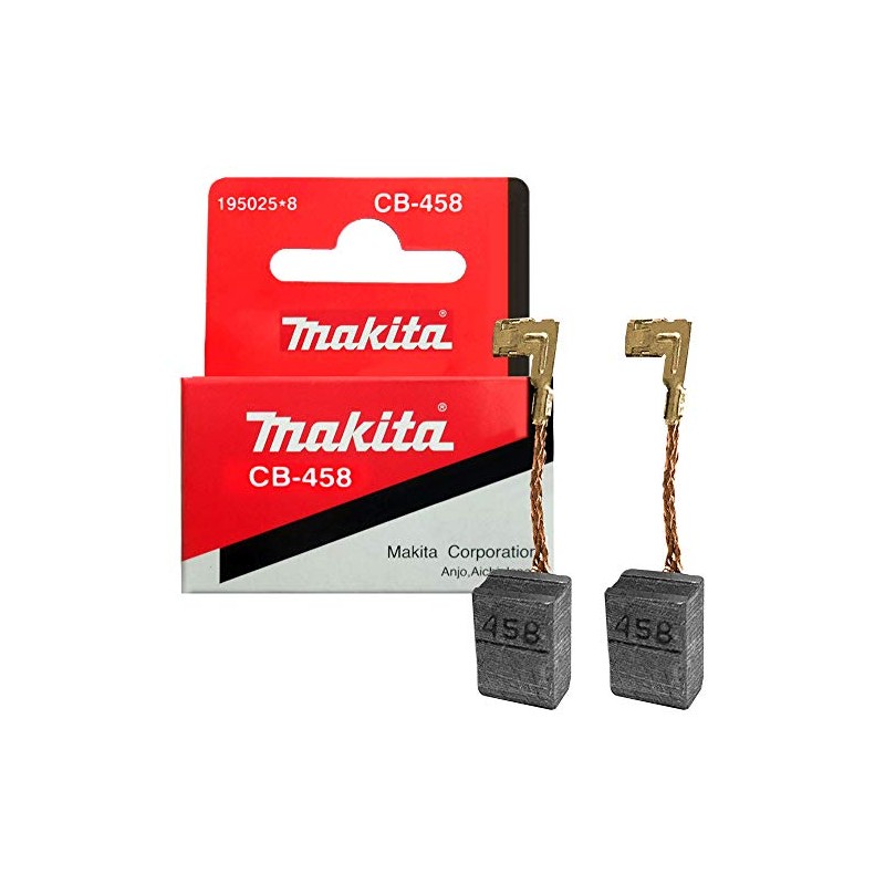Makita MAR-1950258 Juego de Carbones Cb-458 para Minis Ga4030 y