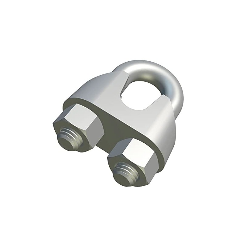 M16 Rope Clamp Wire Rope Clamp Bend Shape Steel Wire
