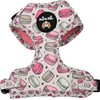 Adjustable macaroon dog harness/car suitable/for no pulling XXS- Medium (Small)