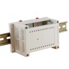 Heyiarbeit 1Pcs 5.71"x3.54"x1.57" ABS White Dustproof Electronic Junction Box Enclosure