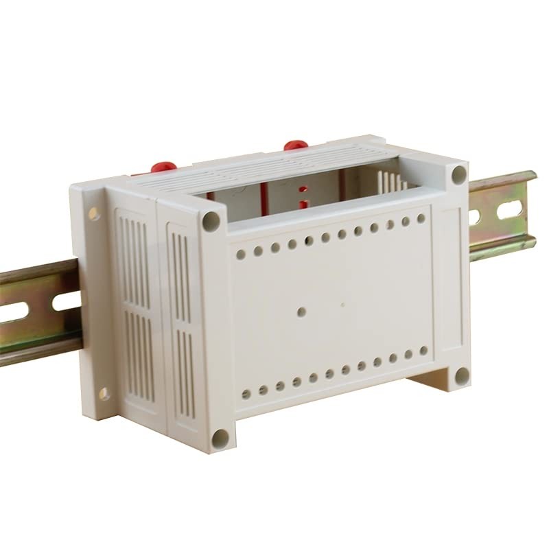 Heyiarbeit 1Pcs 5.71"x3.54"x1.57" ABS White Dustproof Electronic Junction Box Enclosure