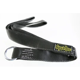 Spud 80cm Long Abdominal Strap Black Ab Crunches Use Forearms Handle Heavy Weight