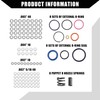 Hihaha 7.3L Injector Rebuild Kit with Vice Clamp, Special Tools,