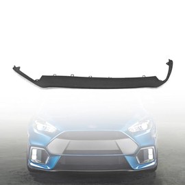 Front Bumper Spoiler Splitter Lip Compatible with 2015 2016 2017 2018 2019 Fo-rd Focus RS Replacement for G1EZ17626A, FO117626L