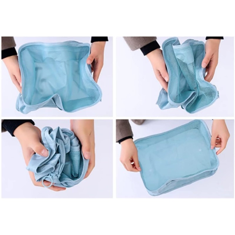 Travel Pouch, Set of 7, Packing Pouch, Arrangement Case Luggage
