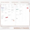 Clever Fox Appointment Book – Hourly Schedule Planner with Time