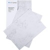 Betterpress® 100 Sheets of Writing Paper Marble Paper Grey 120