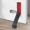 TENKOSUIYO Entrance Door Stopper, Folding, Stick with Tape, One-foot Operation,