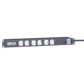 Tripp Lite 12 Outlet Rackmount Medical-Grade PDU Power Strip, NOT for Patient-Care Area, 15ft Cord, 5-15P-HG Plug (RS1215-HG)
