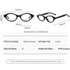 Retro Oval Glasses Frame Men Tr90 Korean Style Women Small