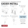 Delta Foundations Centerset Chrome Bathroom Faucet, 4 Inch 3 Hole
