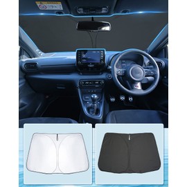 BIXUAN Toyota GR Yaris GXPA16/MXPA12 Type 2020+ Sun Shade, Gr Yaris Sunshade, Thermal Insulation, Yaris UV Protection, Yaris Gr Yaris Parts, Sunshine Cover, Gr Yaris Interior, Yaris Parts,
