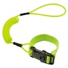 Coiled Lanyard with Buckle End, No Snag Design, Easily Attaches