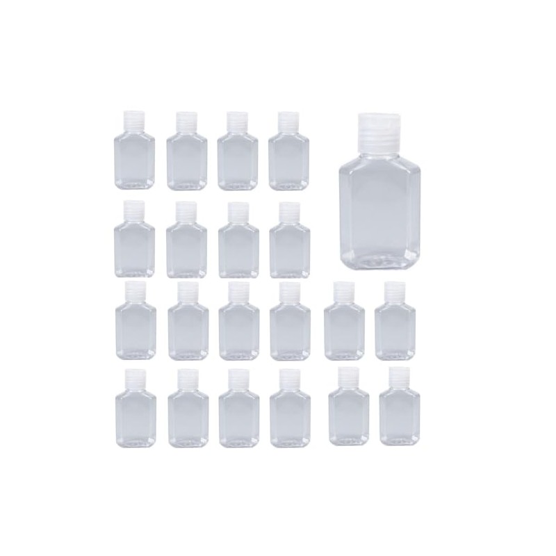 DACUAN 25 Piezas Botella de concha de 60Ml artículos tocador