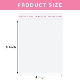 Morepack Clear Self Sealing Cellophane Bags,4x6 Inches 200 Pcs Cookie Bags Resealable Cellophane Bag for Packaging Cookies, Candy and Products