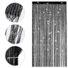 Thboxes String Door Curtains, Backdrop Curtain, Glitter Fly Screens for