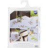 Vervaco Little Birds and Pansies Table Runner Stamped Embroidery Kit,