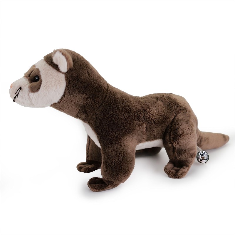 Ferret Cuddly Toy Marten Wild Animal Plush Toy Freddy