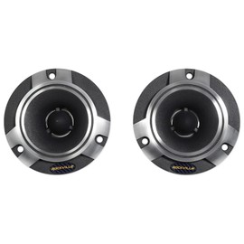 Pair Rockville RT5 2.8" Aluminum Car/Pro Tweeters w Titanium Diaphragm+Kapton VC