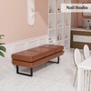 OmySalon Waiting Room Bench for Salon, 59.5'' Reception Bench Office