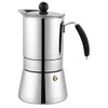 Cuisinox Amore Stainless Steel Stovetop Espresso Coffee Maker, 4-Cup (6