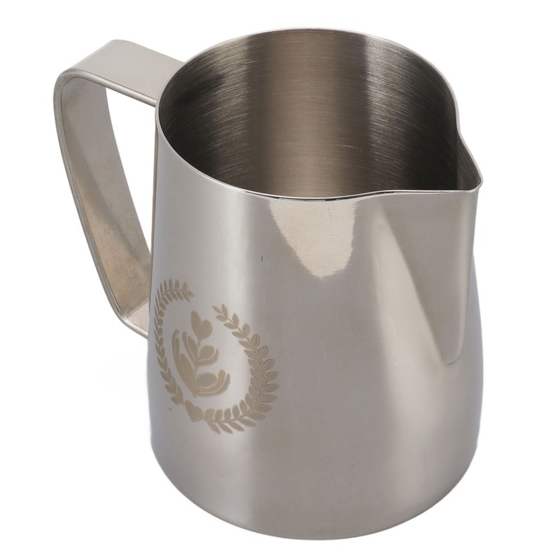 Frothing Pitcher 304 Stainless Steel Pull Flower Cup Coffee Milk