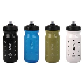 ZEFAL Sense Soft 65 Water Bottle - Bicycle Water Bottle - White - 650ml - Road Bike Water Bottle - MTB Cycling Bottle