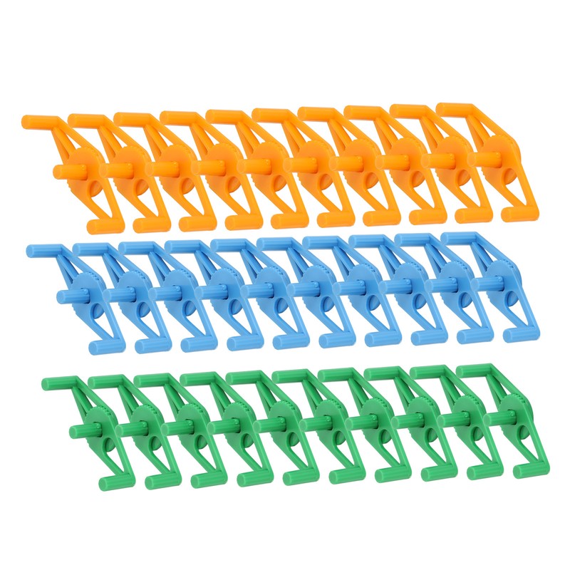 30pcs Low Stress Training Clips Adjustable Reusable Plastic Plant Stem