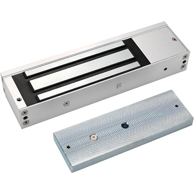 Electric Magnetic Lock 500KG/1200LBS Holding Force Electromagnet Lock 12V Fail