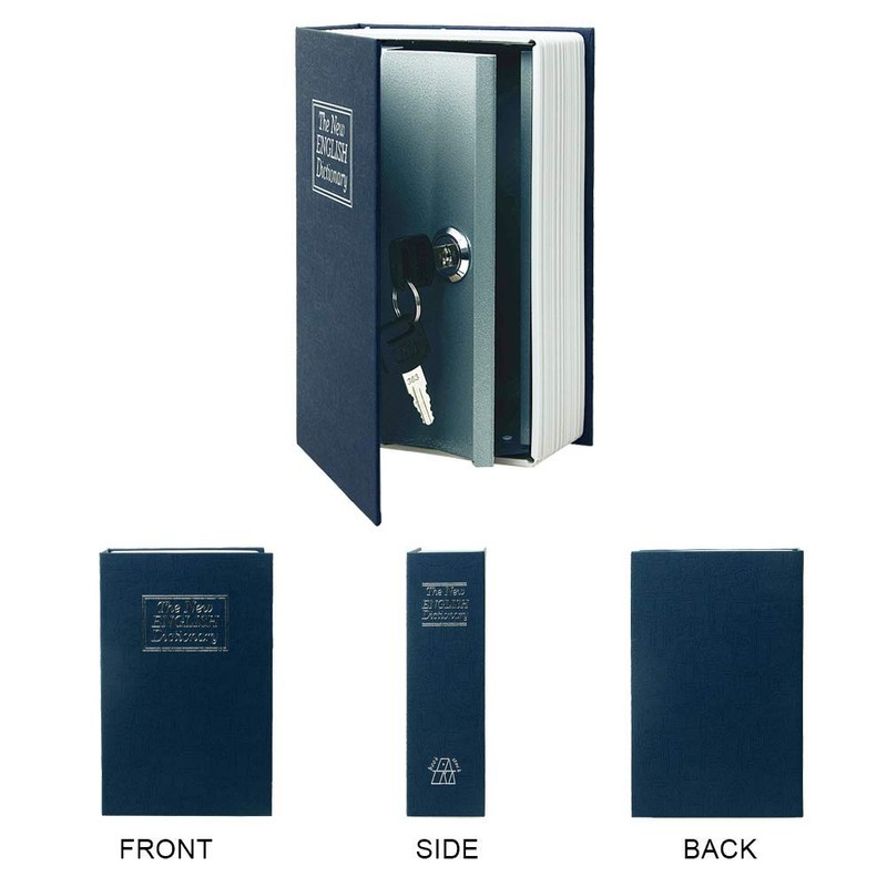 Diversion Book Safe Storage Box (9.5"×6"×2.2"), Dictionary Secret Safe Can