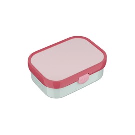 Mepal - Campus Lunch Box - Bento Lunch Box for Children - Lunch Box with Bento Compartment and Fork - Meal Prep Box with Clip Closure - Dishwasher Safe - 750 ml - Cool Mint with Cool Pink Lid