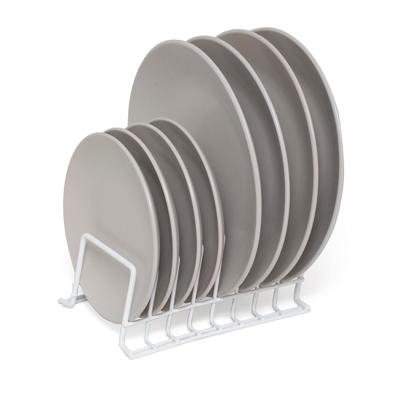 simplywire - Plate Rack/Drainer - Kitchen Cabinet Organiser - Small