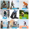 Rain Shoes Waterproof Overshoes Boots Covers with Reflectors Rain Footies