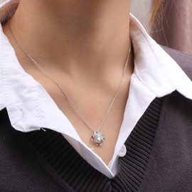 JoycuFF Gifts To My Boyfriend's Mom Christmas Birthday Necklace for Future Mother in Law from Daughter in Law Pendant with Gift Box Pendant