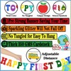 Happy First Day Back To School Banner Decorations for Home