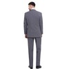 P&L Men's Two-Piece Classic Fit Office 2 Button Suit Jacket