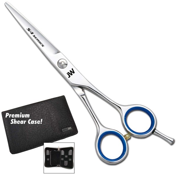 JW S4 - Cizalla profesional de corte de pelo (5