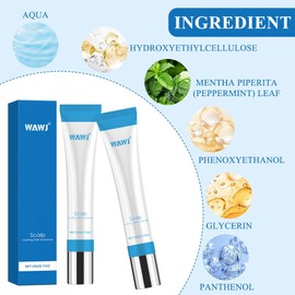 WAWJ® Haarkur Essenz Roller Ball, Hair Essences Ball Keep Scalp Clean And Non-greasy, Cooling Hair Ampoule, Scalp Cooling Hair Ampoule, Verbessert Den Haarglanz (2PC)