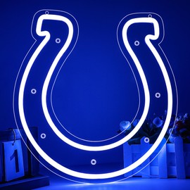Football Neon Sign for Wall Decor Football Led Neon Light for Man Cave Birthday Gifts for Rugby Fans with Rugby Team Light Up Sign for Party Club Bar Dorm Size12.9 * 13.7In(ZYLD116)