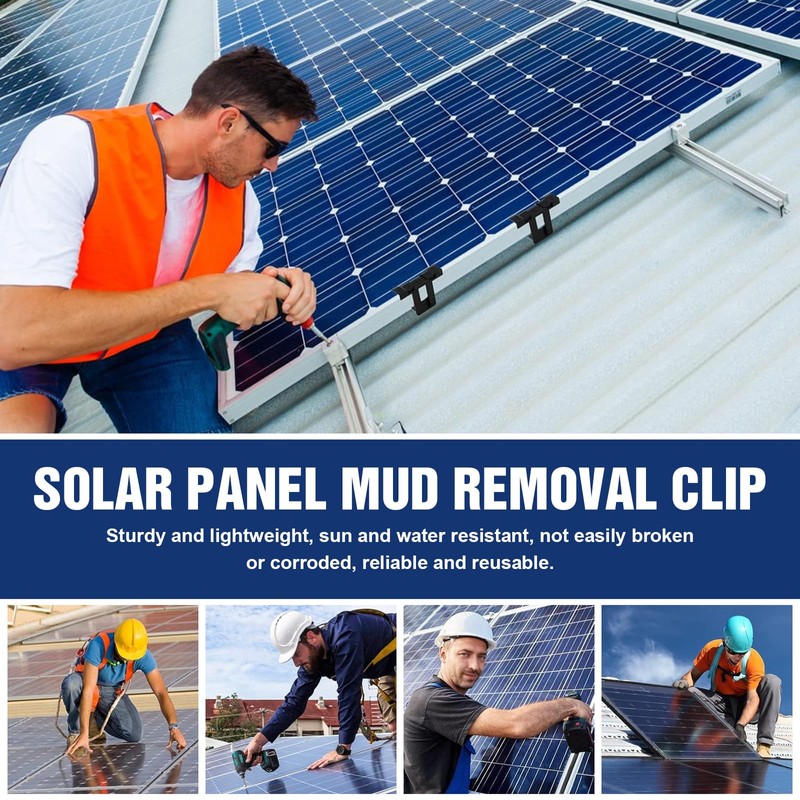 Pack of 20 Solar Panel Water Drain Clips Drainage Clips