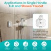 Apopip MXT11 Volume and Temperature Control Faucet Replacement Handles for