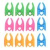 CENPEK 12 Pieces Bobbin Holder/Clamp Thread Control Clamp Organizer Holder