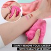 KinHwa Microfiber Makeup Remover Cloths Flannel Face Cloth Reusable Face