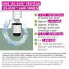 WENKO Water Saver Water-Saving Individually Adjustable Water-Saving Insert for the