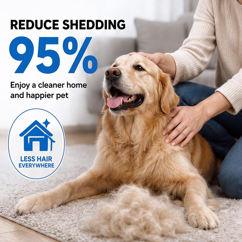 Bnlei Pet Pro Grooming Tool for Dogs & Cats -